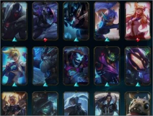 Conta lol 211 skins e todos os CAMPEÕES. Unranked - League of Legends