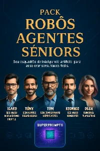 🚀 Pack Robôs Agentes Sêniors - Outros