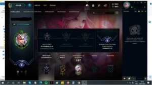 CONTA DE LEAGUE OF LEGENDS LOL