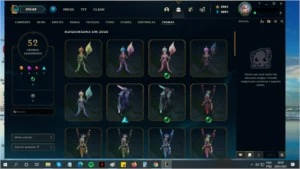CONTA DE LEAGUE OF LEGENDS LOL