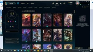 CONTA DE LEAGUE OF LEGENDS LOL