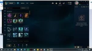 CONTA DE LEAGUE OF LEGENDS LOL