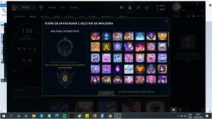 CONTA DE LEAGUE OF LEGENDS LOL