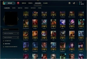 Conta lol borda diamante 53 skins TODOS CAMPEÕES - League of Legends