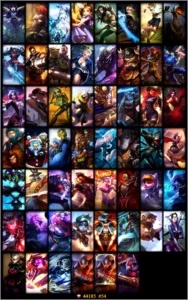 Conta lol borda diamante 53 skins TODOS CAMPEÕES - League of Legends