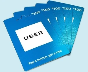 Crédito Uber Saldo na Sua Conta - Gift Cards