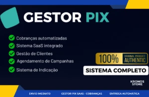 Gestor Pix SaaS – O Sistema de Cobranças Via W.h.atsApp - Outros