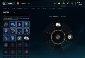 Conta bronze 1 com 31 Champs e 11 Skins + 1 Fragmento - League of Legends LOL