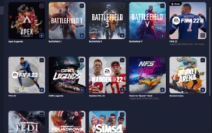 Conta origin com FIFA 23, BF 5, STAR WARS JEDI ENTRE OUTROS