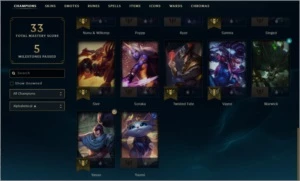 Platina 1 - Boa para smurf - League of Legends LOL