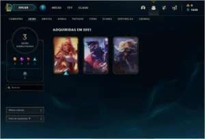 Conta lol Diamante 3 - League of Legends