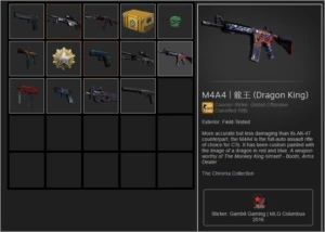 Meu inventário CS-GO - Counter Strike