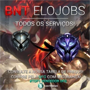 LOL - ELOJOB/DUOBOOST/MD10/MUITO MAIS! - League of Legends