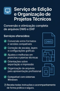 Serviço de Edição e Organização de Projetos Técnicos 💻✨
