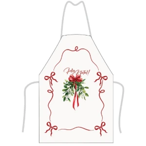 Avental de Cozinha 80x60cm - Natal Clássico - Artesanato e Personalizados