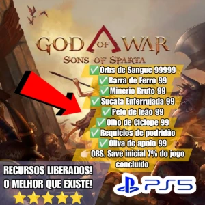 God of War Sons of Sparta (PS5) - Orbs, Barra, Sucatas, ETC - Outros