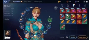 Maga lv71 95.168 de poder sem fake power! LEIA A DESCRIÇÃO - MIR4