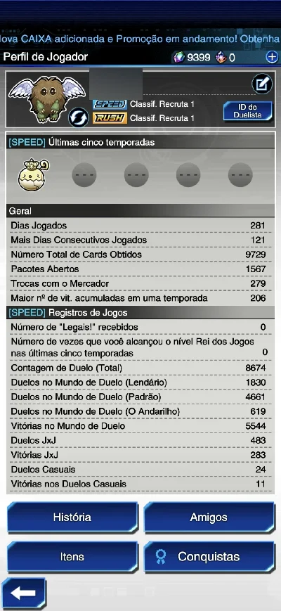 Vendo conta de Duel Links - Yu-Gi-Oh Duel Links