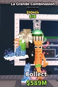 Lá grande combinação gold/normal PROMOÇÃO❗️❗️❗️ - Roblox