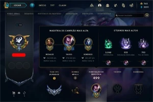 Conta League Of Legends - Season 4 - 108+ skins LOL