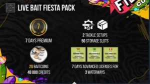 Fishing planet DLC (Live Bait Fiesta Pack) - Steam