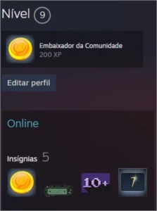 Conta Steam - GTA V, CS, Max Payne 3, 171 e outros (R$230)
