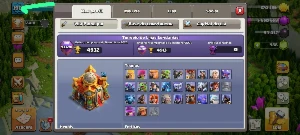 Conta Cv16 Muito Bem Upada - Clash of Clans