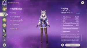 AR 35 Keqing C2 + Klee + Venti ++++ - Genshin Impact