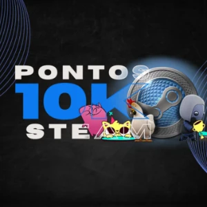 🔥 10.000 Pontos Steam 🔥