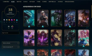 Conta Lol Mestre Top 1 Ekko Br  - League of Legends