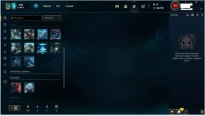 Conta Smurf Gold I 100 Pdl 43770 EA 57% WinRate SkarnerJobs - League of Legends LOL