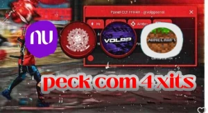 peck com 4 xit de  ff - Free Fire