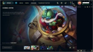 Conta League of Legends - Corki Ovni  - 59 Champs - 59 Skins LOL