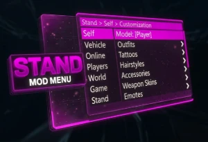 Mod Menu Stand Lifetime Regular GTA V Online