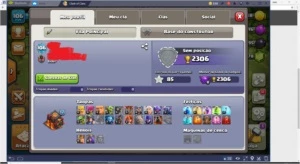 Conta de Clash of clans cv10