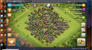 Conta de Clash of clans cv10