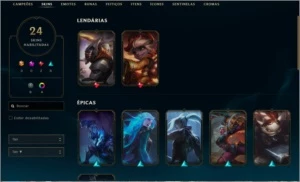 CONTA ANTIGA MMR GOLD 2 - League of Legends LOL