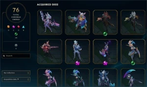Conta lol diamante 627 skins - League of Legends