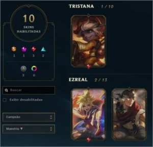 Conta Platina LOL - League of Legends