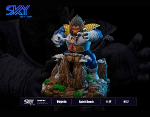 Ozaru Vegeta And Goku Stl 3D Print - Dragon Ball Z - Others