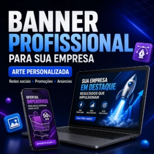 Banner Profissional para Empresas | Arte Personalizada - Outros