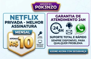 Netflix Tela Individual - Assinaturas e Premium