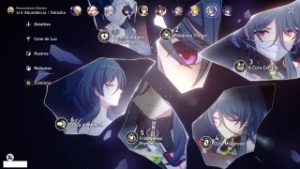 Conta Honkai: Star Rail AR 57 com Seele, Clara e Bailu - Outros