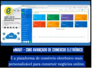 Emart - Cms Avançado De Comercio Eletrônico💸💻💡 + 3 Bônus - Outros