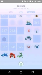 Conta Pokémon Go com vários lendários