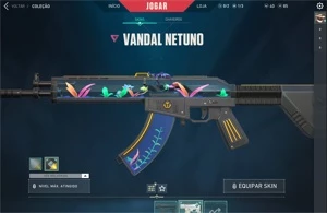 Conta Valorant Smurf Platina - Vandal Netuno