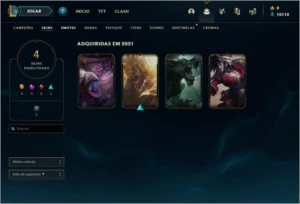 Conta League of Legends - Diamante 4 LOL