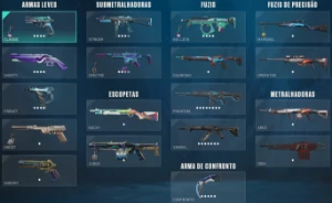 Conta Com 57 Skins E 4 Facas 🏅 KARAMBIT ION RGX 11z Pro 🏅 - Valorant