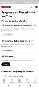 Canal de youtube monetizado de 1k organico sem straikes - Redes Sociais