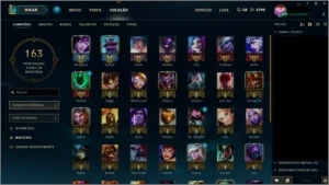 CONTA PRATA III - 43 CHAMPS - League of Legends LOL